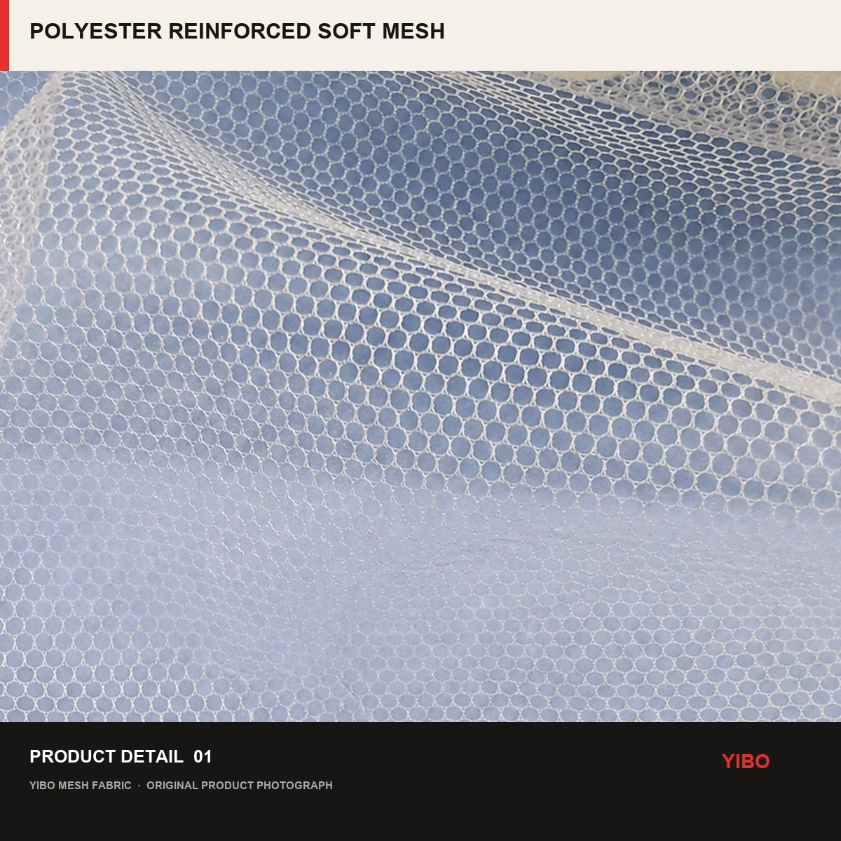 POLYESTER REINFORCED SOFT MESH