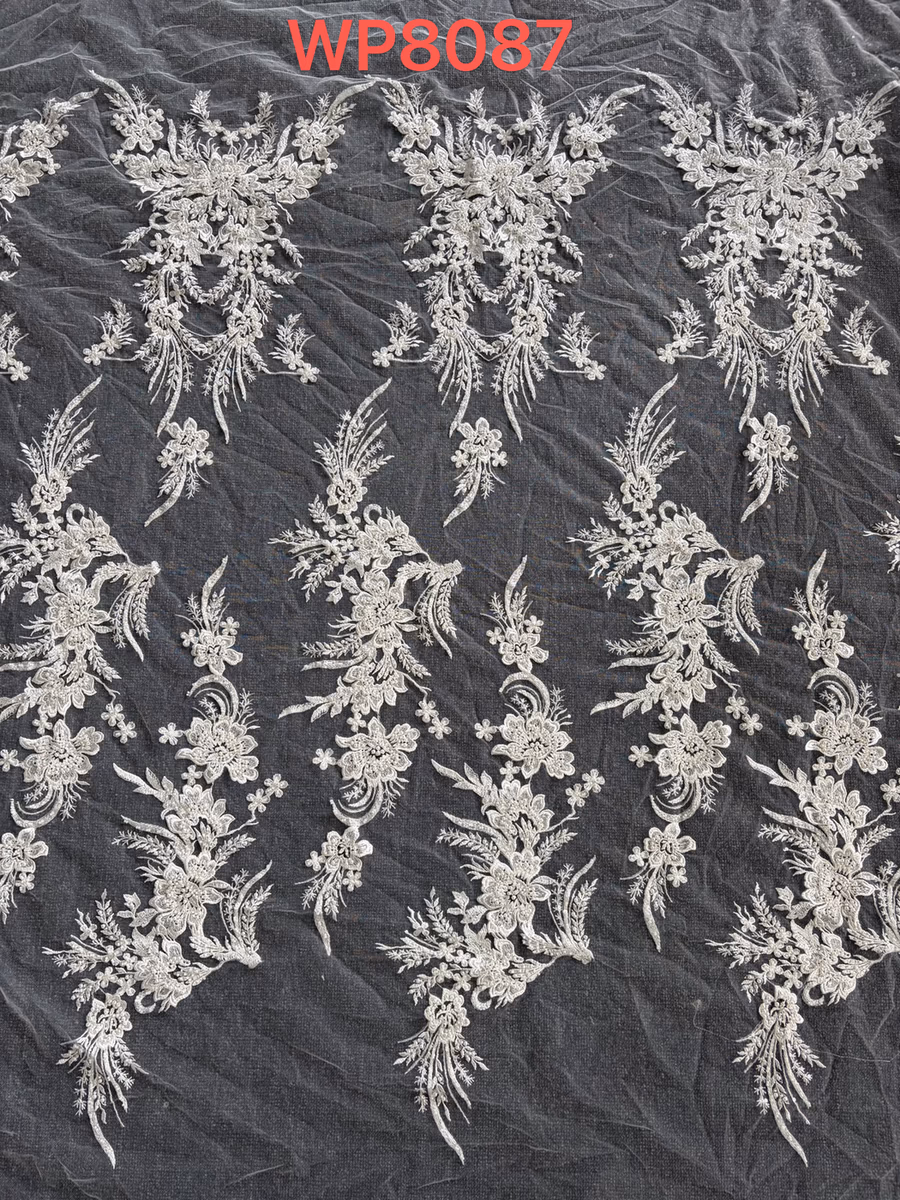 SEQUIN EMBROIDERED MESH WP8087