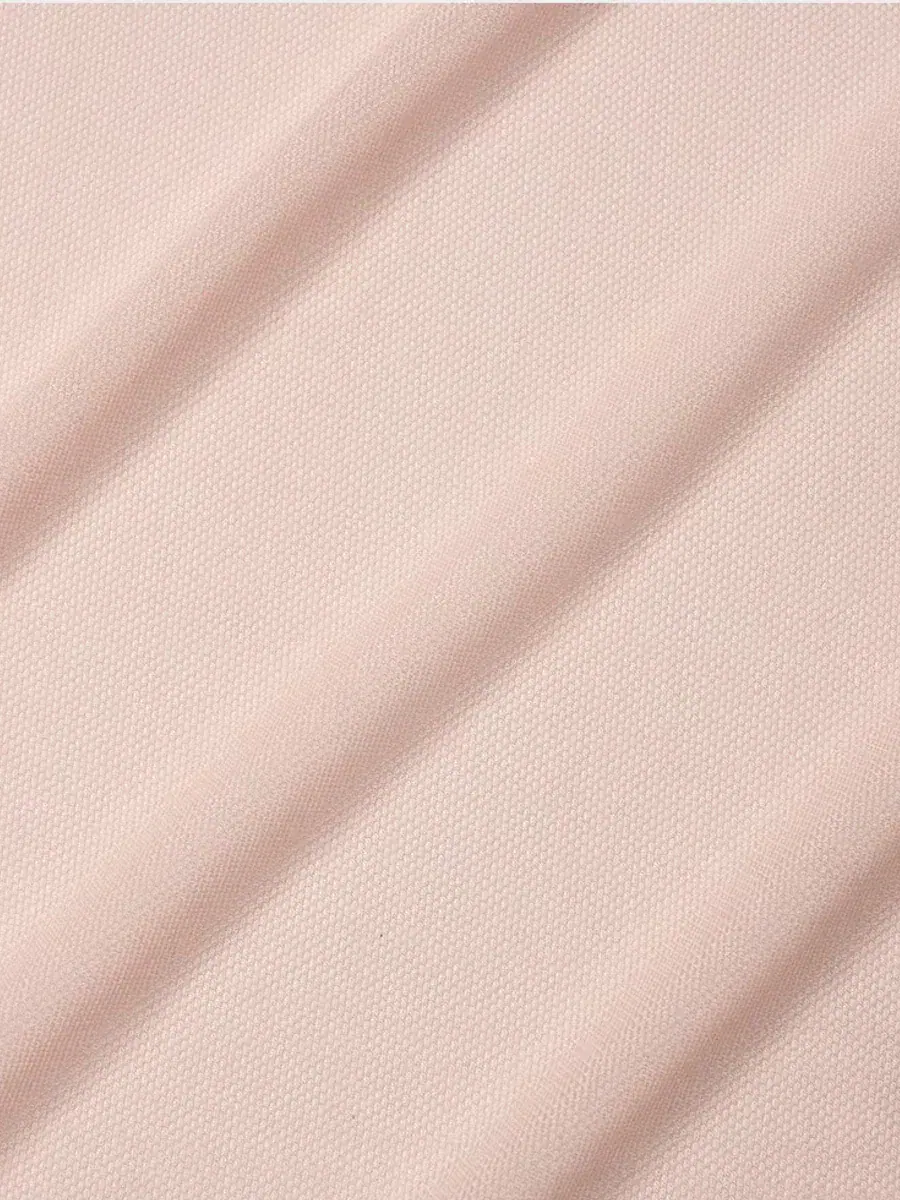 Real pink nylon-spandex mesh fabric