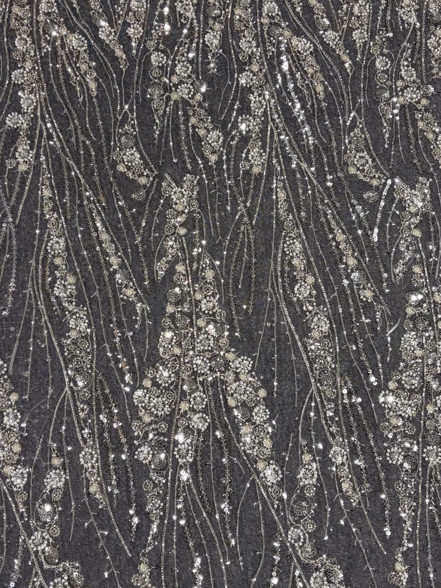 珠片绣 L030 面料细节 2