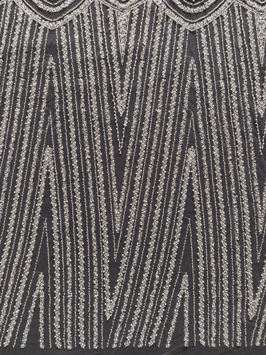 珠片绣 YL005 面料细节 2