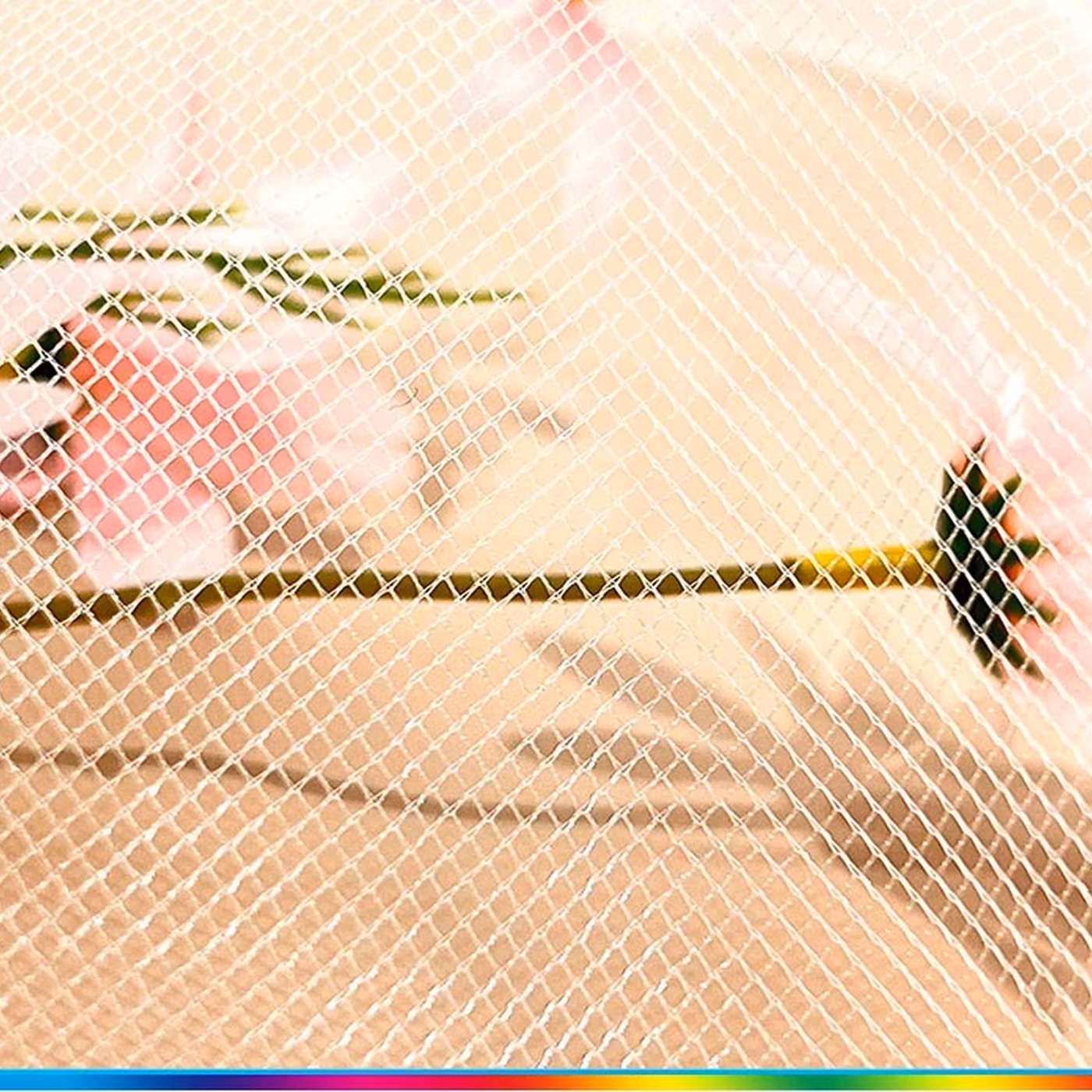 DIAMOND MESH fabric detail 2