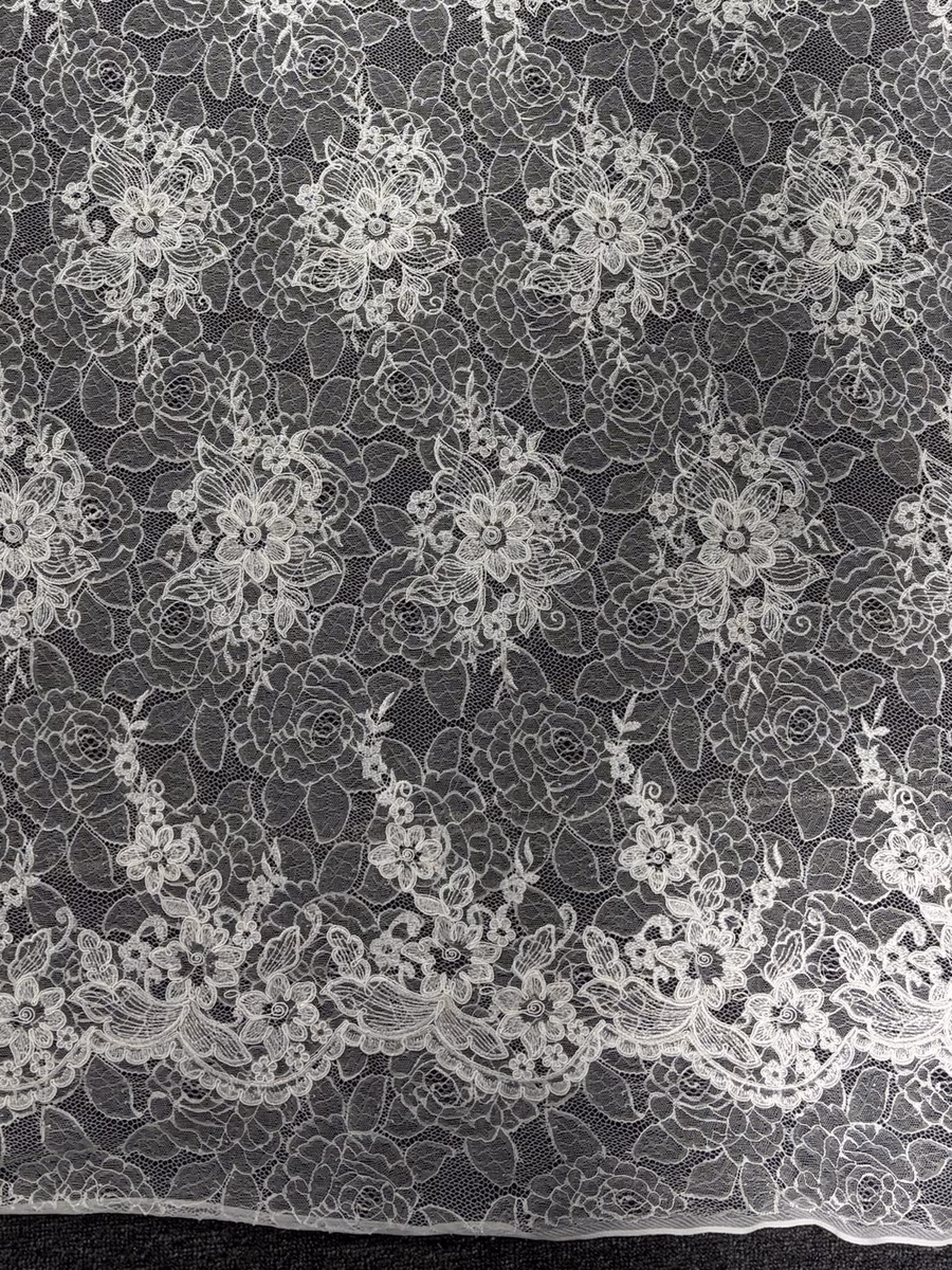 SEQUIN EMBROIDERED MESH L011 fabric detail 3