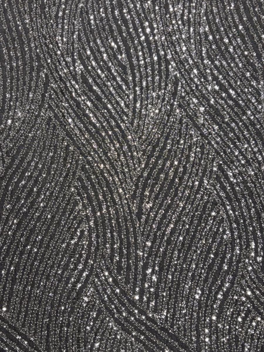 SEQUIN EMBROIDERED MESH SFX7036 fabric detail 2
