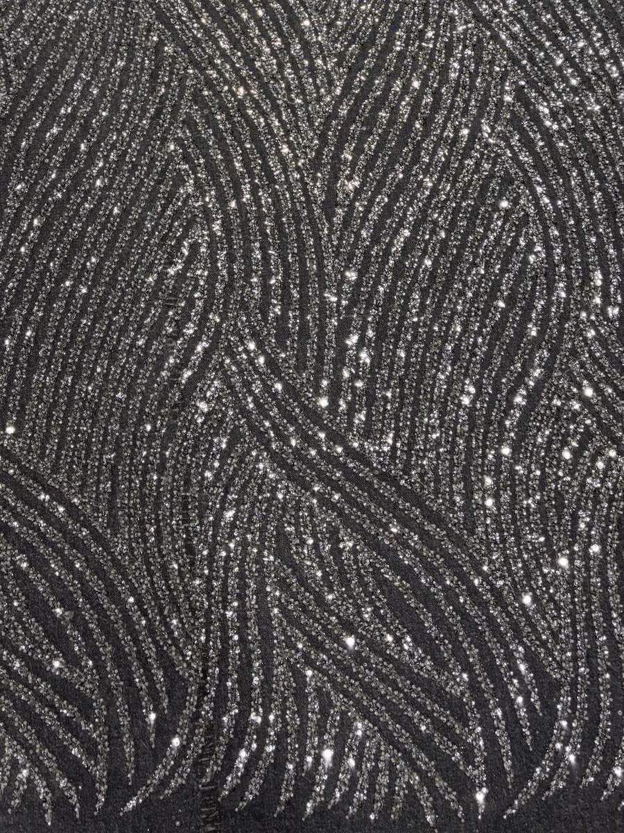 SEQUIN EMBROIDERED MESH SFX7036 fabric detail 3